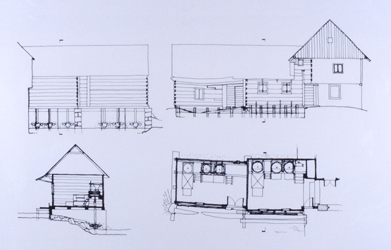 watermill drawings